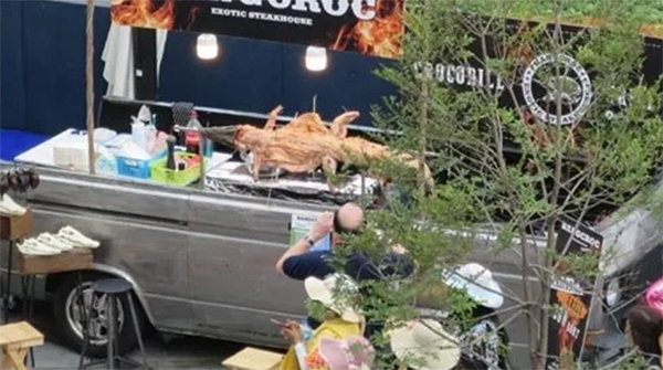 你鱷了嗎？泰國鱷魚烤肉你吃過嗎？